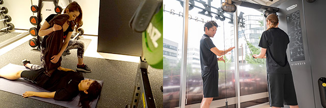 トレーニング風景